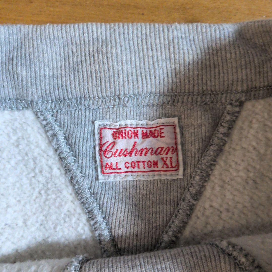 i*o様 Cushman スウェット　フリーダム　コットン100% グレー XL