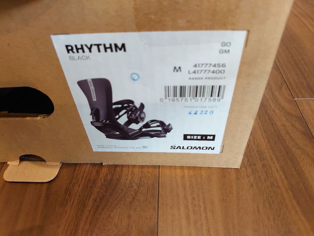 SALOMON スノーボード ビンディング リズム ブラック