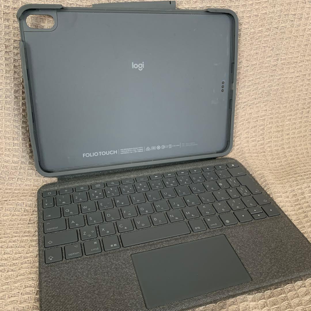 Logicool iPad Air4 キーボードグレー FOLIO TOUCH