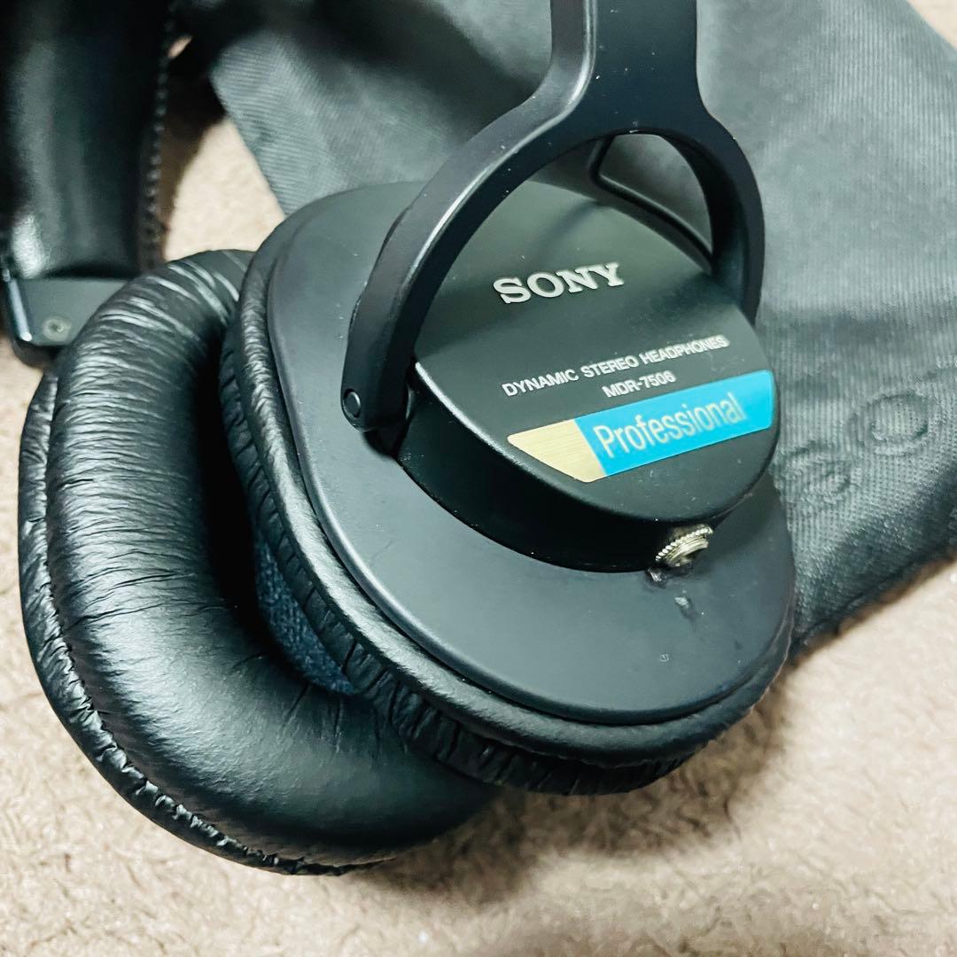 ★MDR-7506 SONY 改造品 モニターヘッドフォン