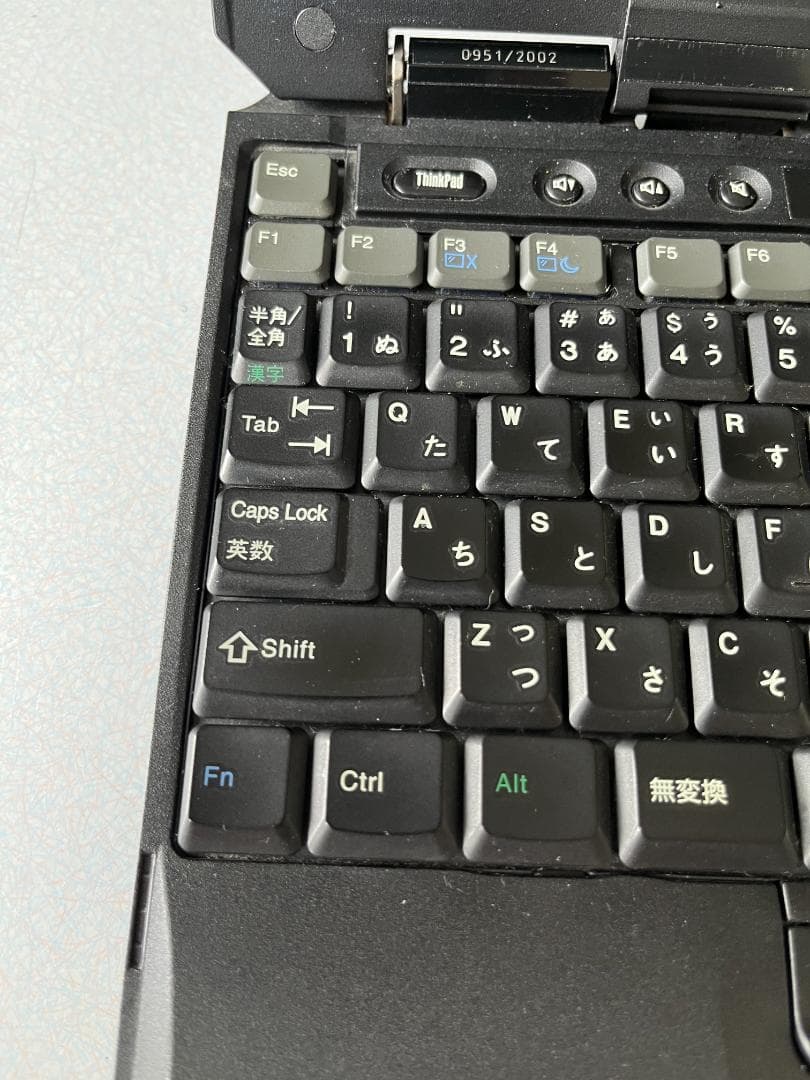 ☆★ 激レア! 限定モデル 通し番号 IBM Thhik Pad 10周年記念