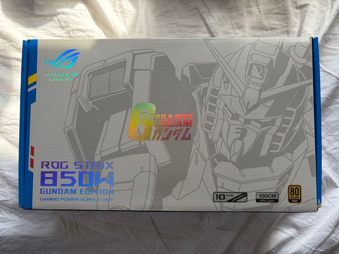 電源ユニット ASUS ROG-STRIX-850G-GUNDAM-EDITION