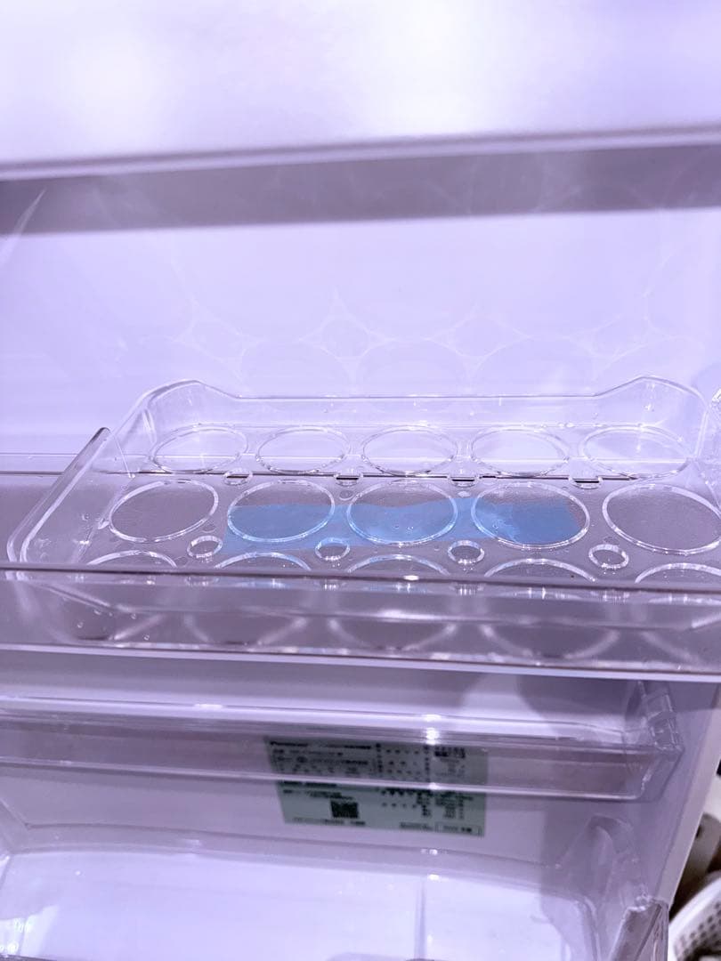 Panasonic スリム冷凍冷蔵庫 NR-C343CL-W（ホワイト）　左開き