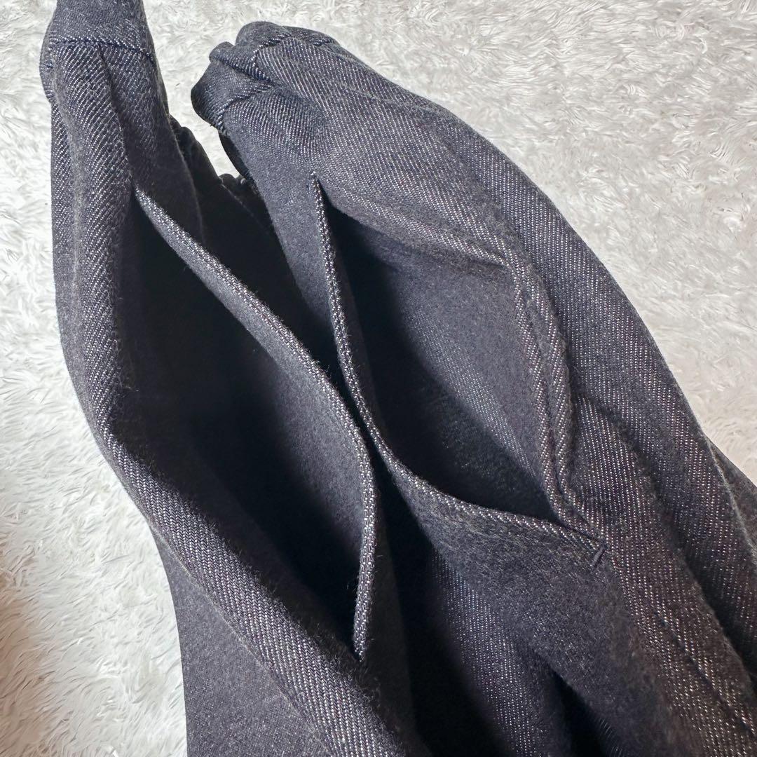 Mochi モチ denim tapered easy pants 岡山デニム