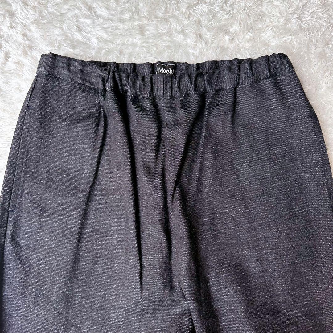 Mochi モチ denim tapered easy pants 岡山デニム
