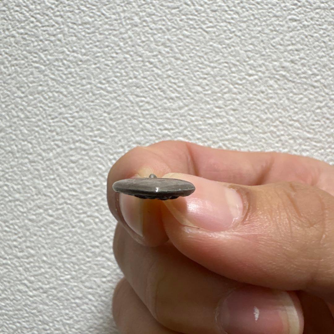 40s　スウィートハートジュエリー　WW2　シルバー　チャーム　ハート　百合の花