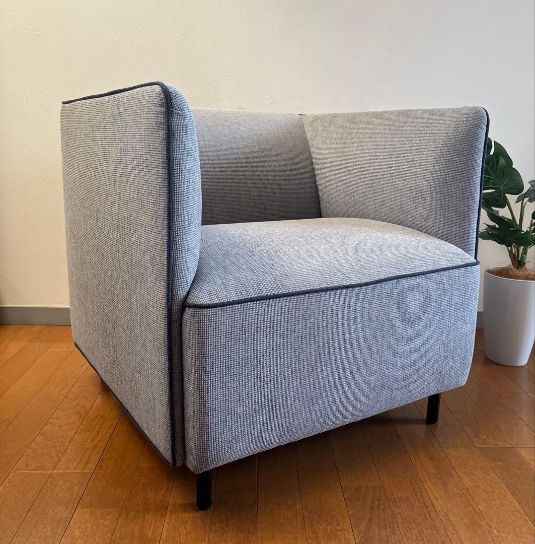 PLUS プラス　S1 アームチェア　② 19万　シングルソファ　モダン　美品