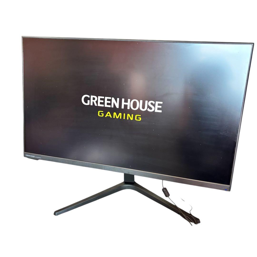 グリーンハウス ゲーミングモニター 27インチ GH-ELCG27WA-BK