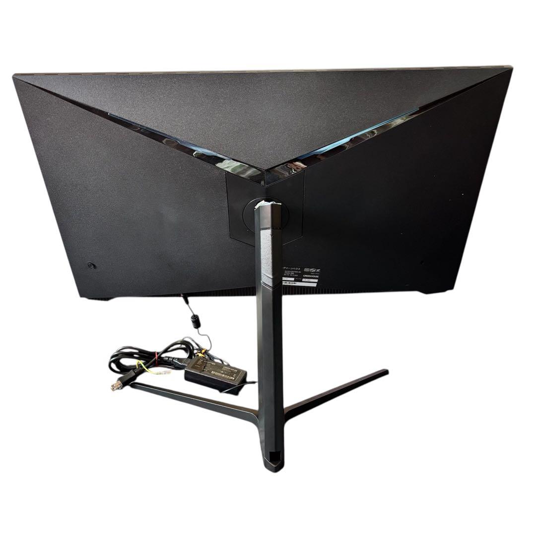 グリーンハウス ゲーミングモニター 27インチ GH-ELCG27WA-BK