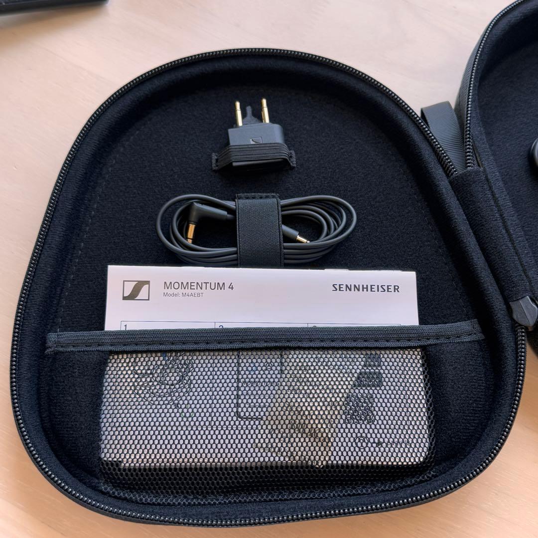 美品　Sennheiser Momentum 4 ワイヤレスヘッドホン