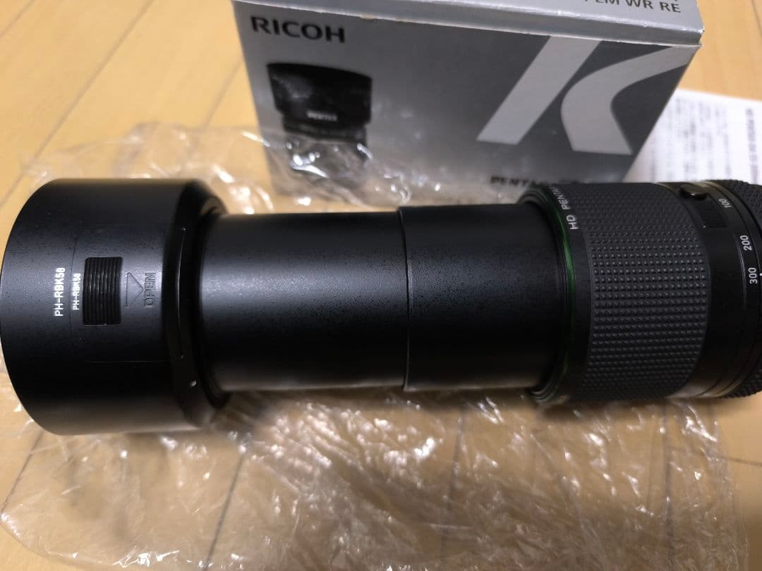 【美品】HD PENTAX-DA 55-300 PLM WR RE