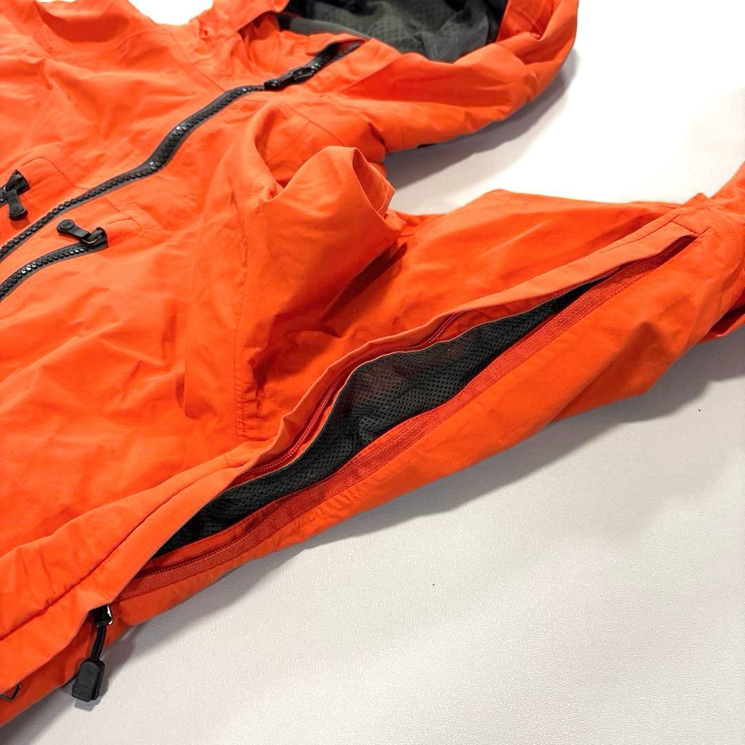 バートンAK スノボジャケット　S ゴアテックス　オレンジ　2LSTAGGER