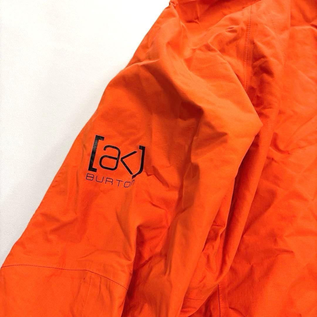バートンAK スノボジャケット　S ゴアテックス　オレンジ　2LSTAGGER