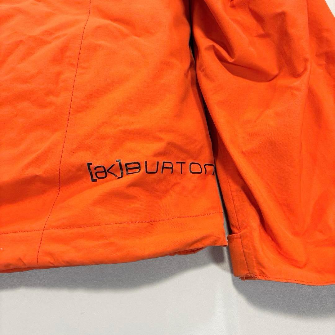 バートンAK スノボジャケット　S ゴアテックス　オレンジ　2LSTAGGER