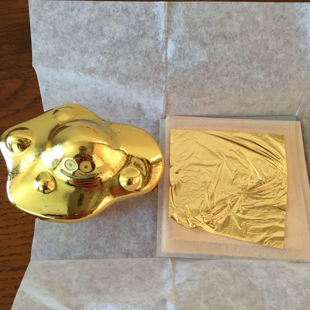 特製　24金　純金箔貼り仕上げ　はぐれメタル　メタリックモンスターズギャラリー