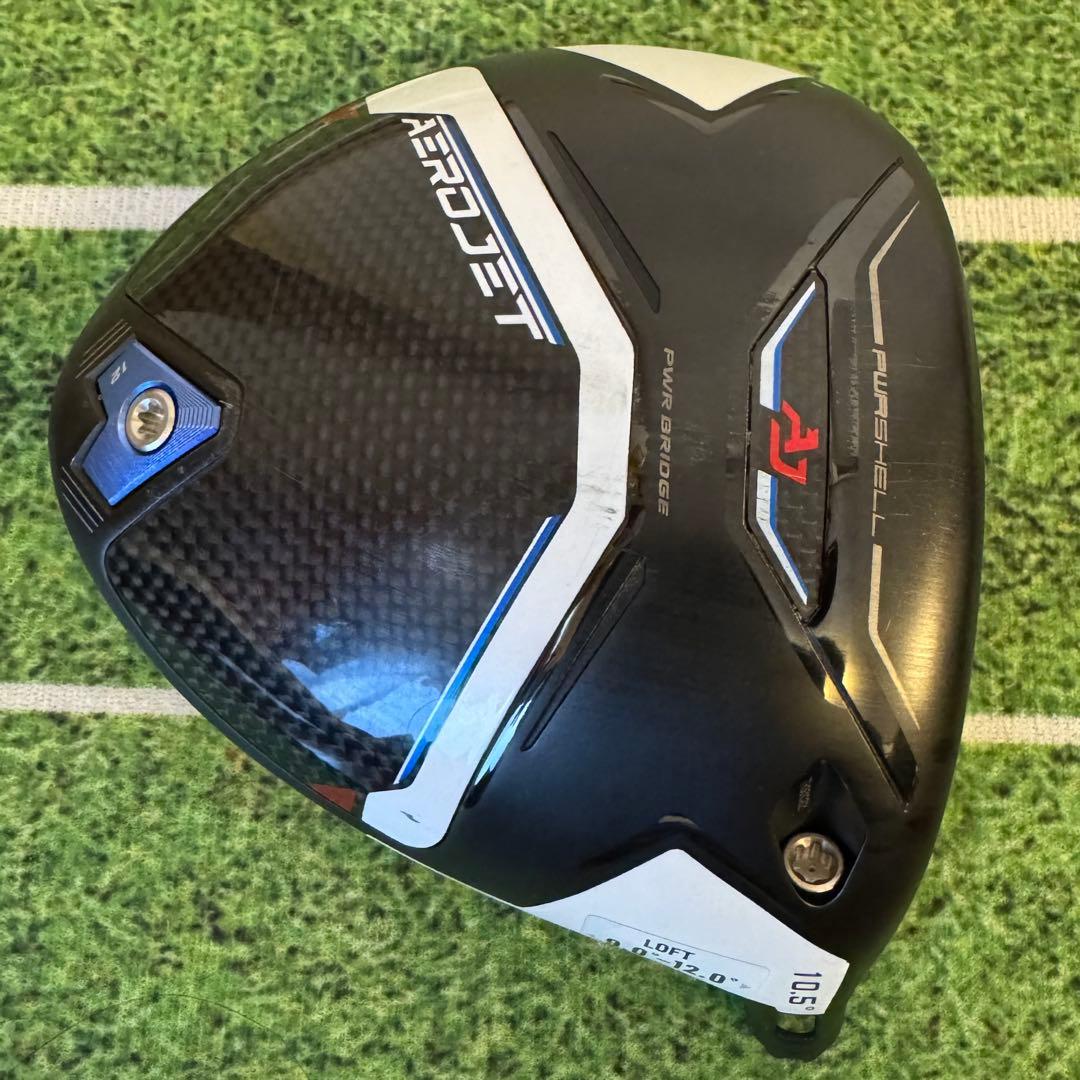 AEROJET ドライバー 10.5° ヘッドのみ ヘッドカバー付き コブラ