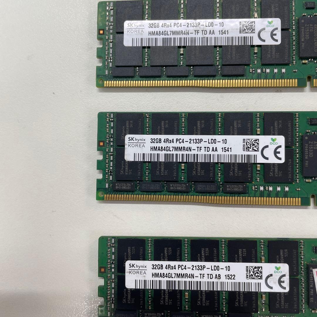SKhynix KOREA 4Rx4 PC4 32gb×3枚　メモリ