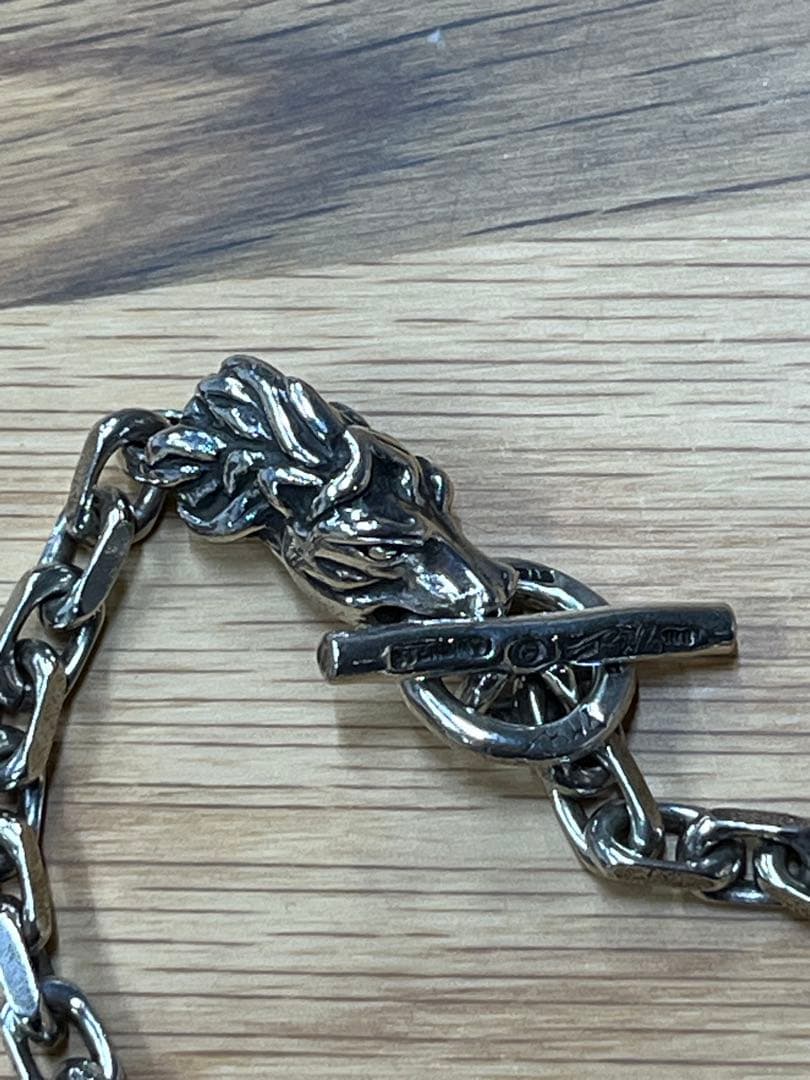 BWL ビルウォールレザー　ホースヘッド シルバーブレスレット　シルバー925