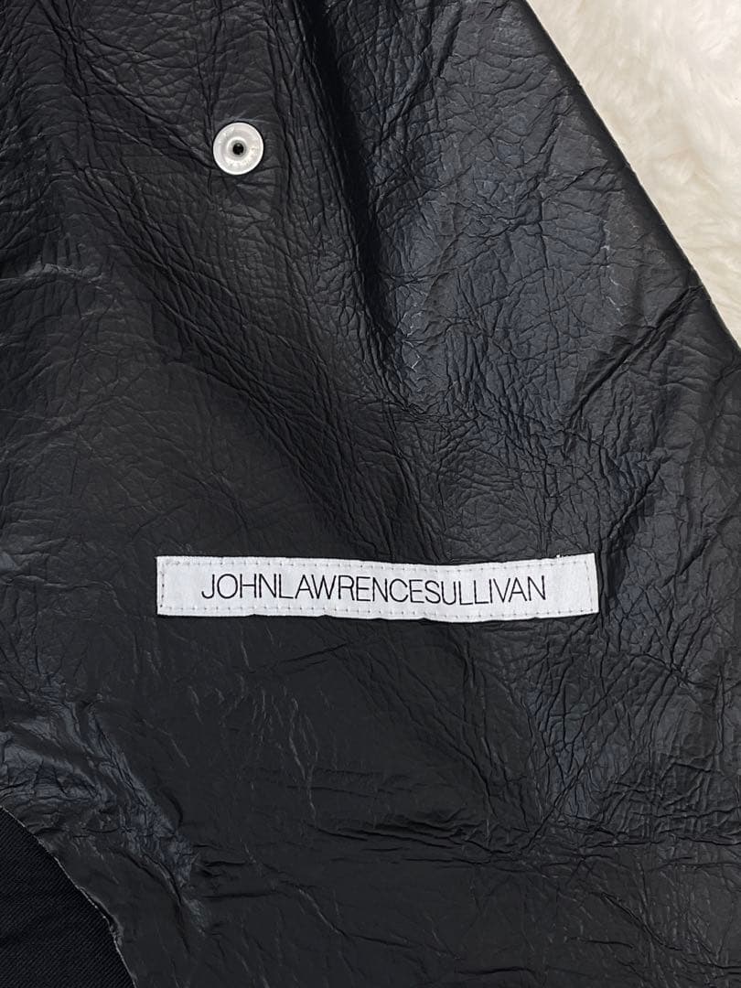 ジョンローレンスサリバン 2010ss クラック加工 ダブルライダースジャケット