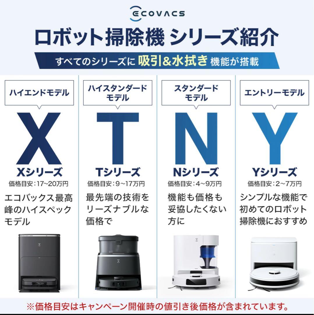 エコバックス T30 PRO OMNIロボット掃除機
