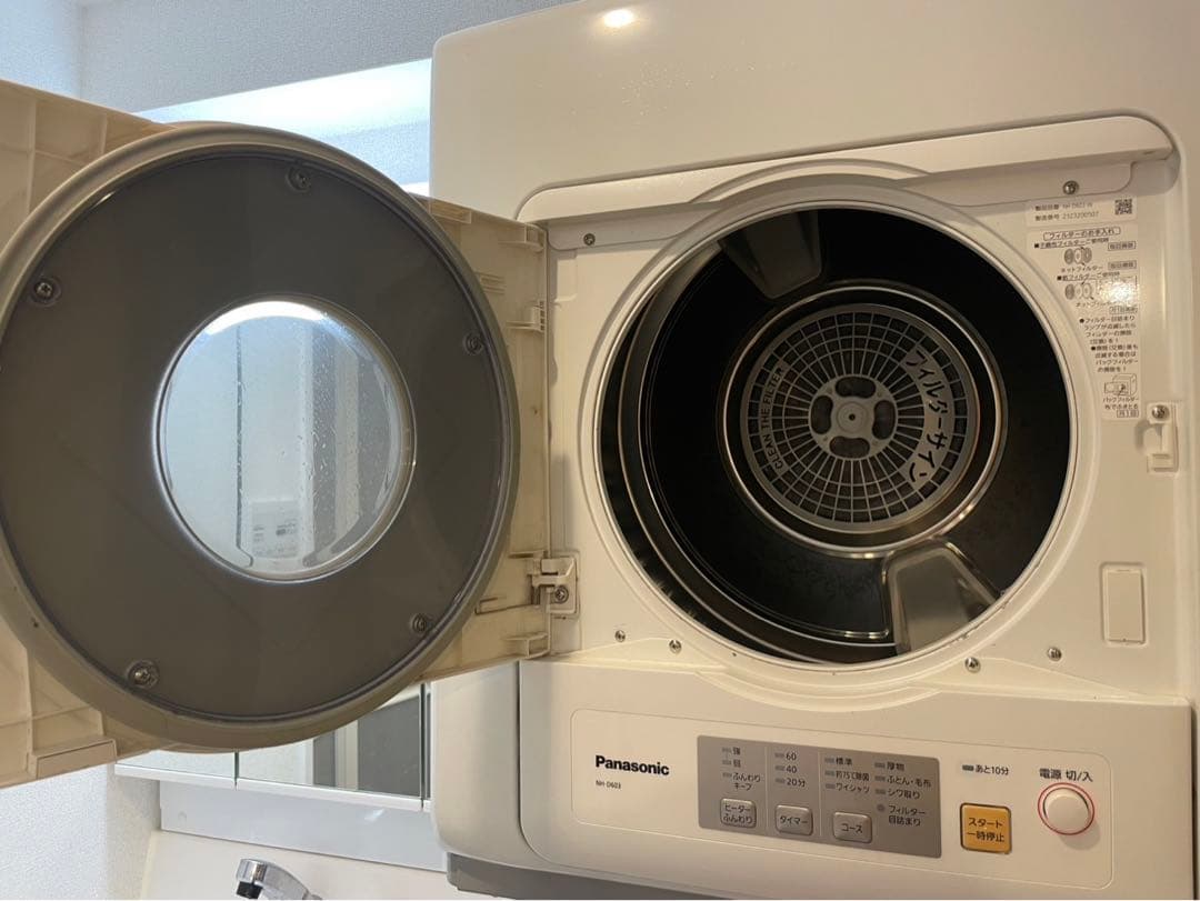 23年製 パナ 衣類乾燥機 NH-D603 ※東京都荒川区取りに来てくれる方限定