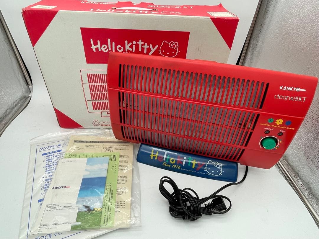 カンキョー　クリアベールKT　ハローキティ　ファンレス　電子式空気清浄機 ②
