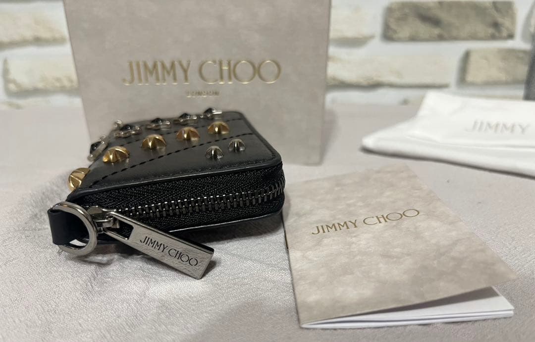 JIMMY CHOO ケース ブラック danny