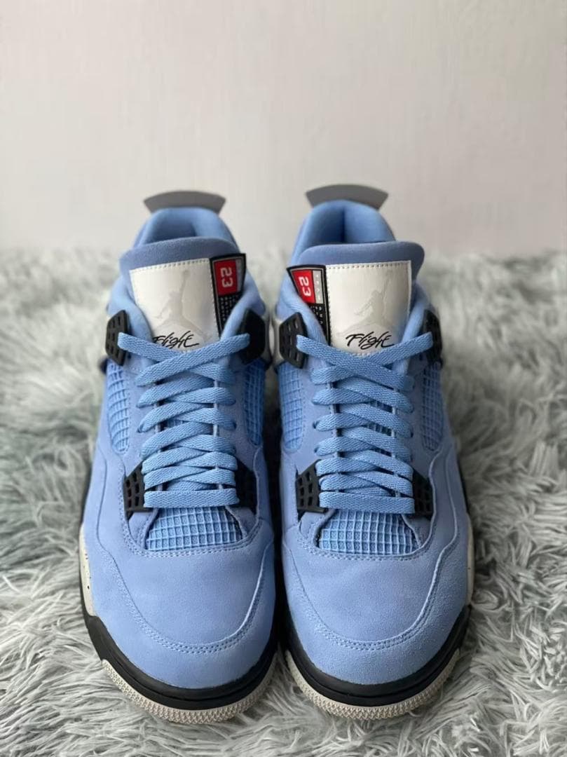 靴 Nike Air Jordan 4 \"University Blue\" 27.5