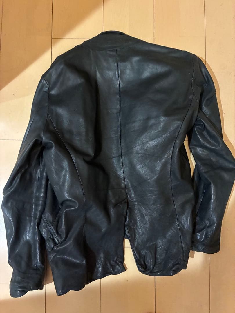 バックラッシュ レザージャケット ブラック　テーラード　サイズ2