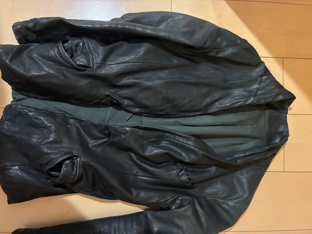 バックラッシュ レザージャケット ブラック　テーラード　サイズ2