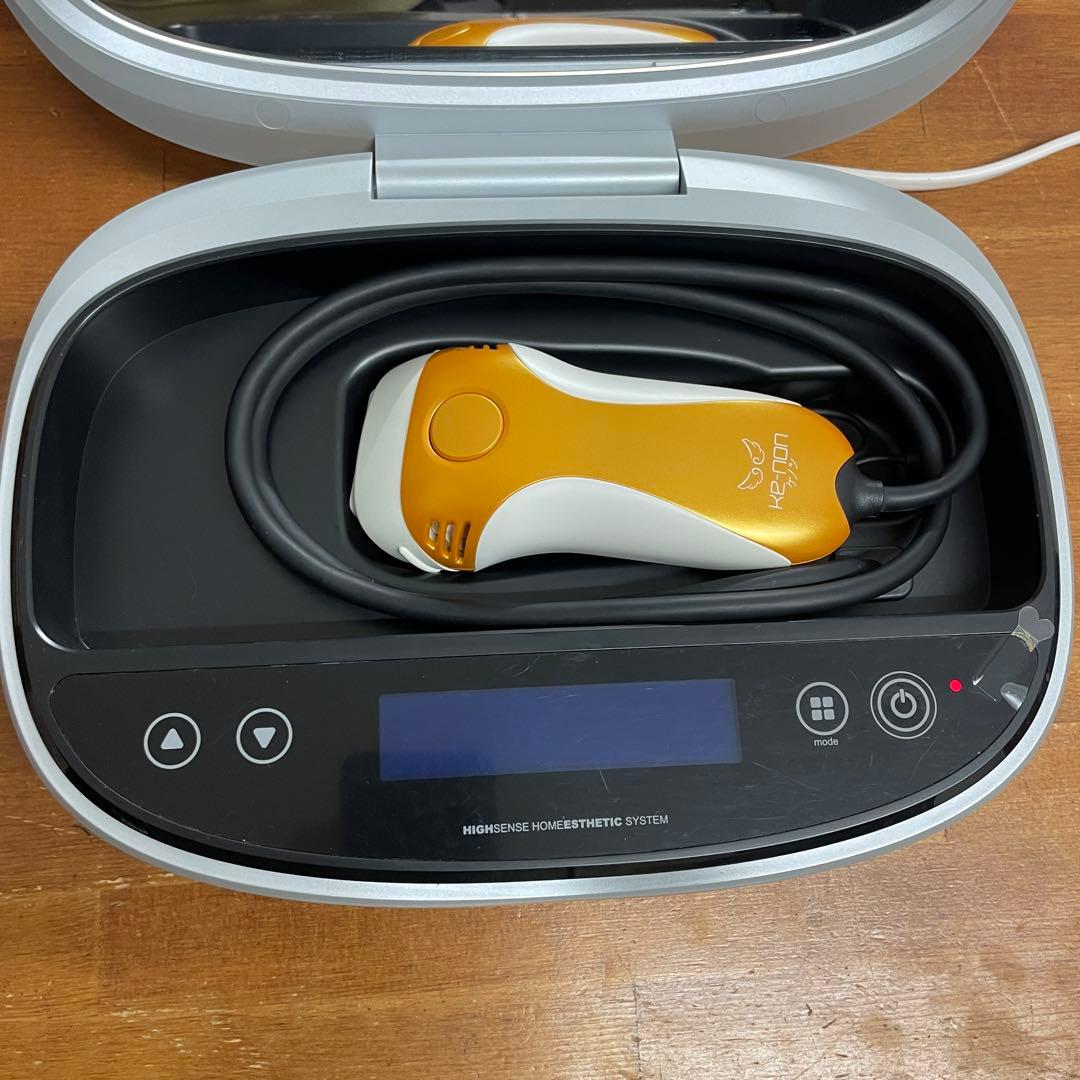 【新品ラージ付】ケノン Ver.4.1 脱毛器 眉毛脱毛器付 残量多 動作確認済