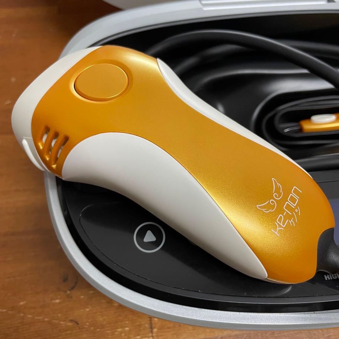 【新品ラージ付】ケノン Ver.4.1 脱毛器 眉毛脱毛器付 残量多 動作確認済