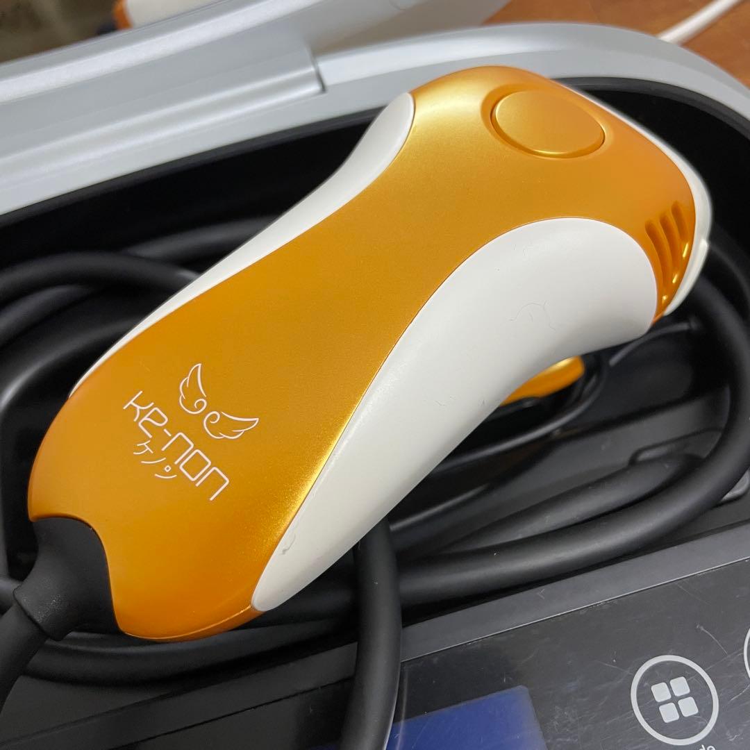 【新品ラージ付】ケノン Ver.4.1 脱毛器 眉毛脱毛器付 残量多 動作確認済
