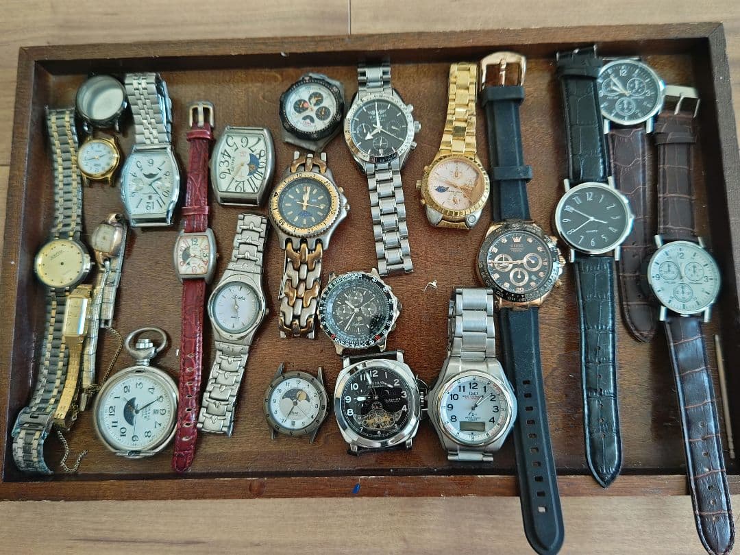 ジャンク腕時計部品セット売り