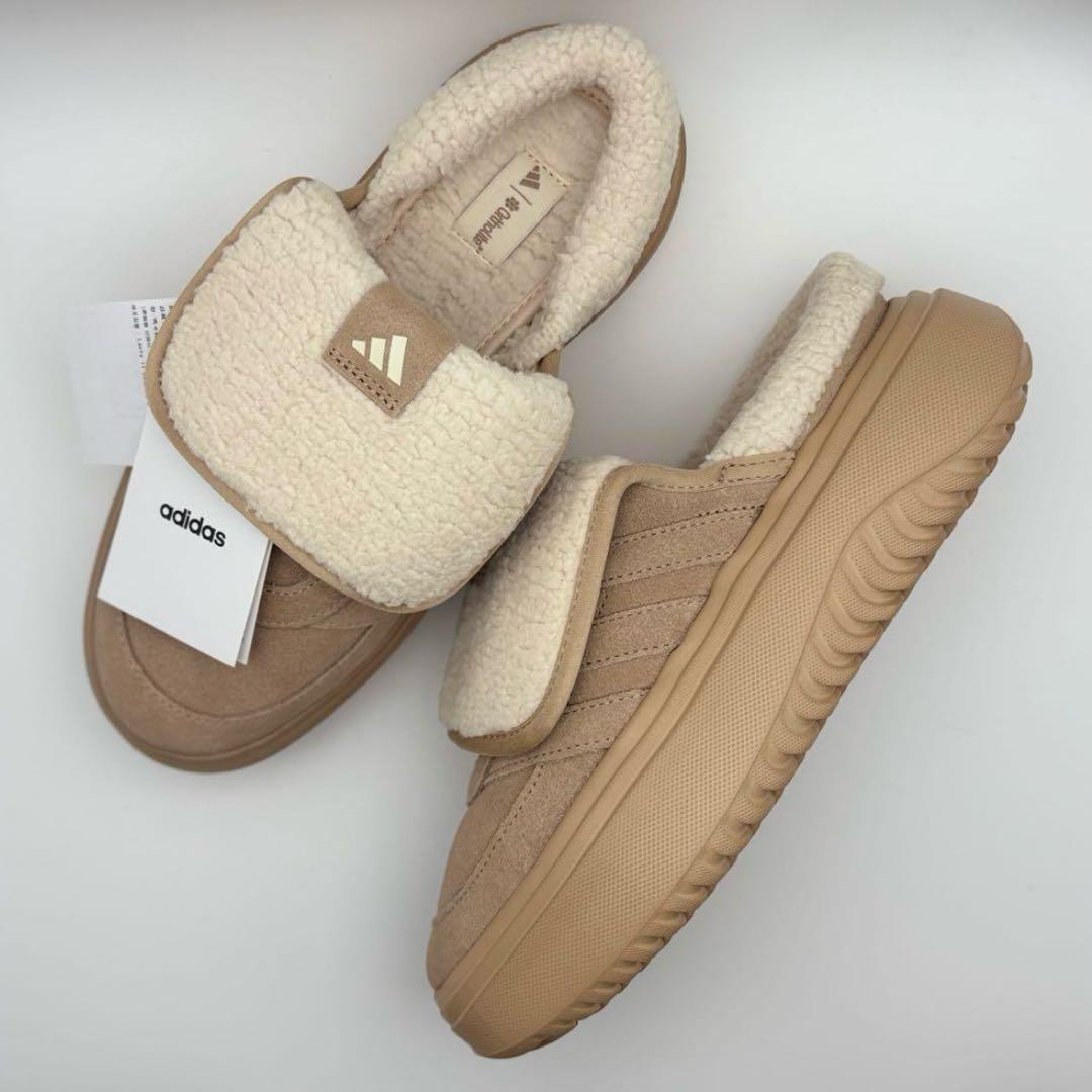 【日本未発売】アディダス グランドコート ミュール サンド 正規品　25.5