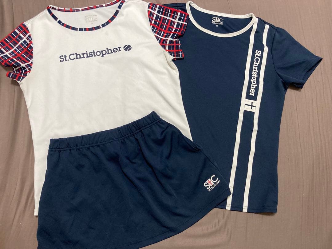 テニスウェア　セット9+3点　セントクリストファー　Mサイズ