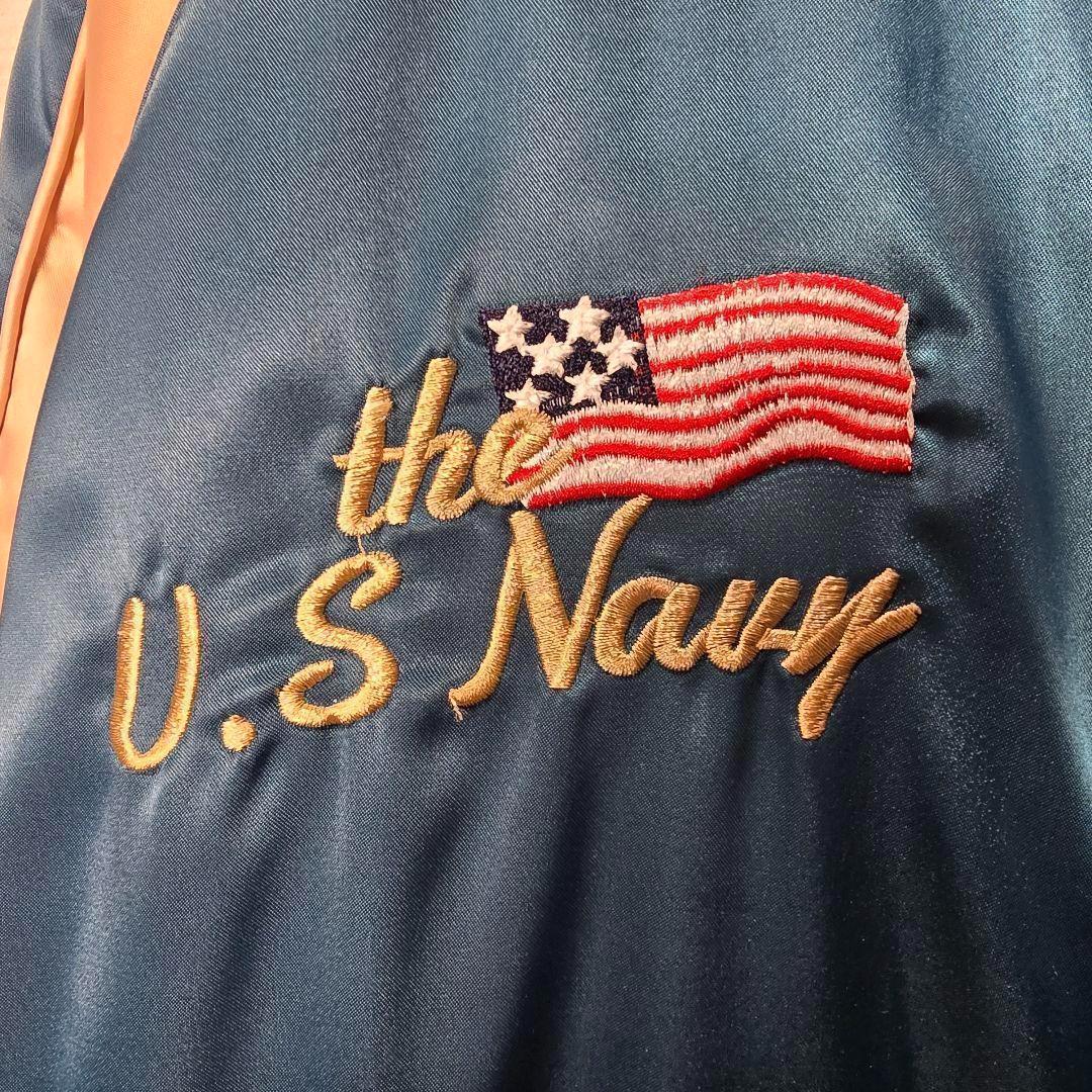 ✨未使用！超美品✨MIULIFE メンズ 中綿 リバーシブル スカジャン XXL