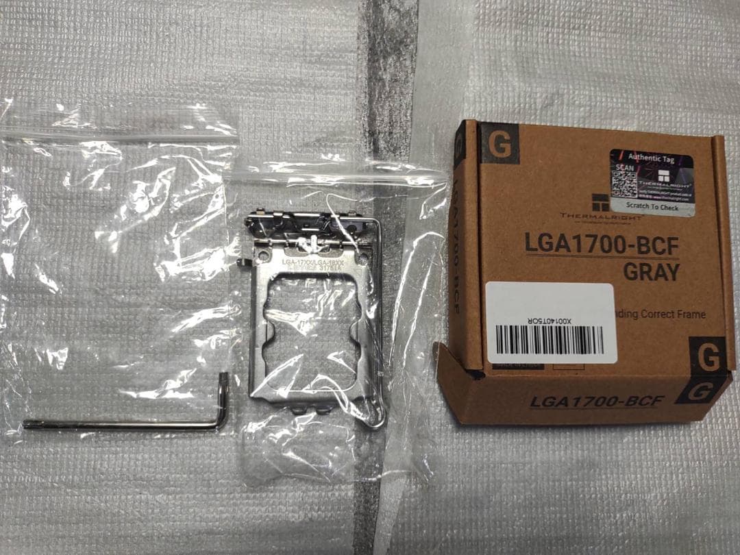 i7 14700KFと MSI Z790-A WIFI DDR4 動作確認済み