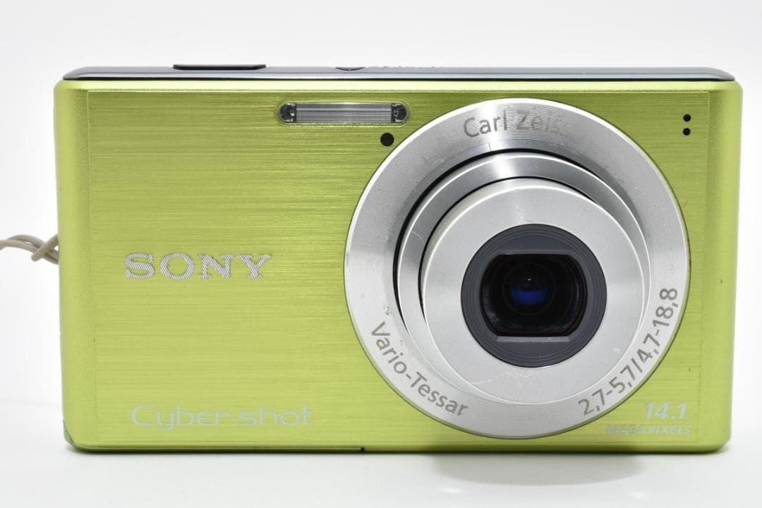 【美品】SONY Cyber-shot DSC-W530 グリーン　動作確認済
