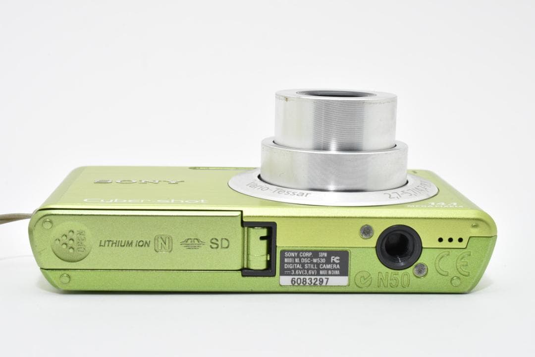 【美品】SONY Cyber-shot DSC-W530 グリーン　動作確認済