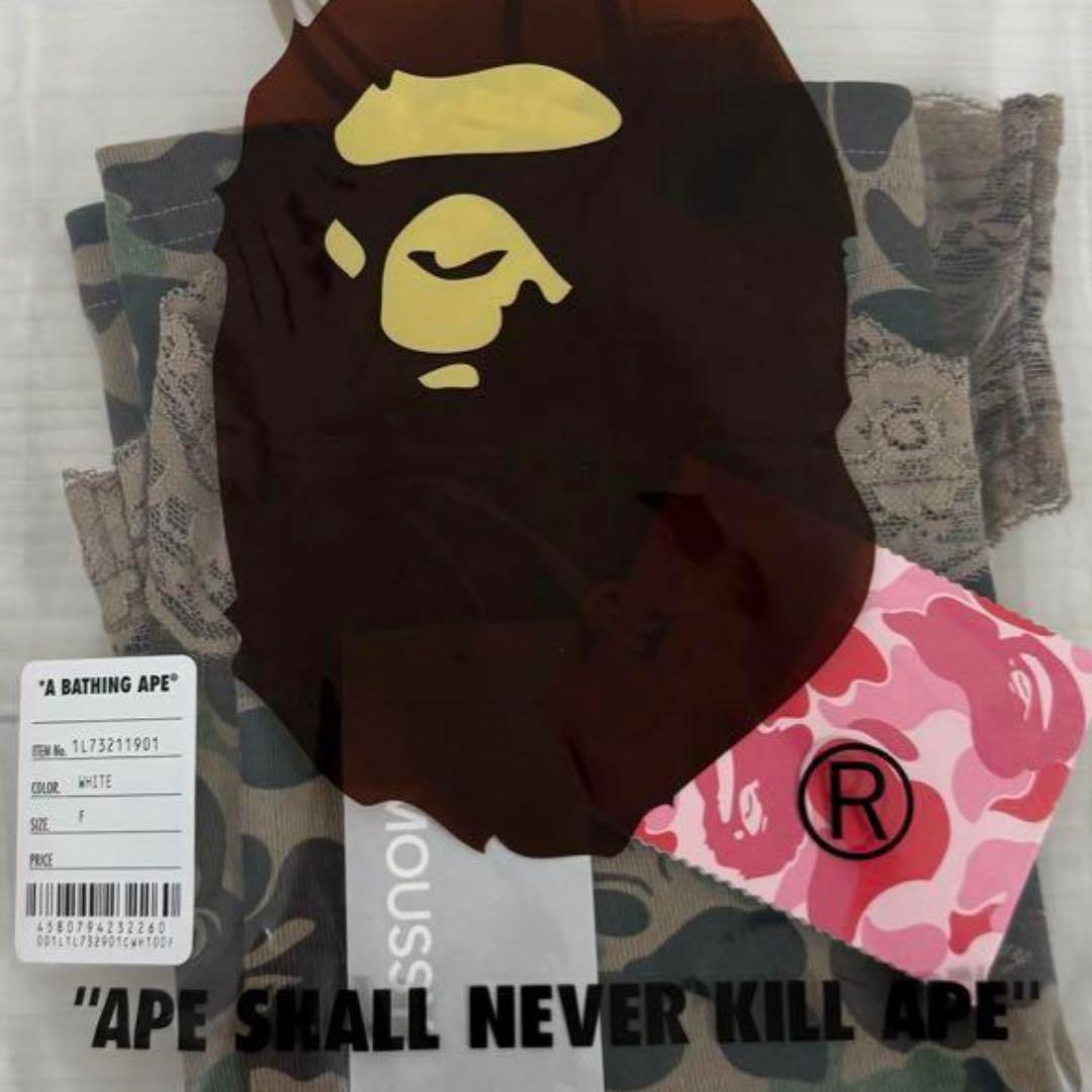 新品　MOUSSY × A BATHING APE アンダーウェア