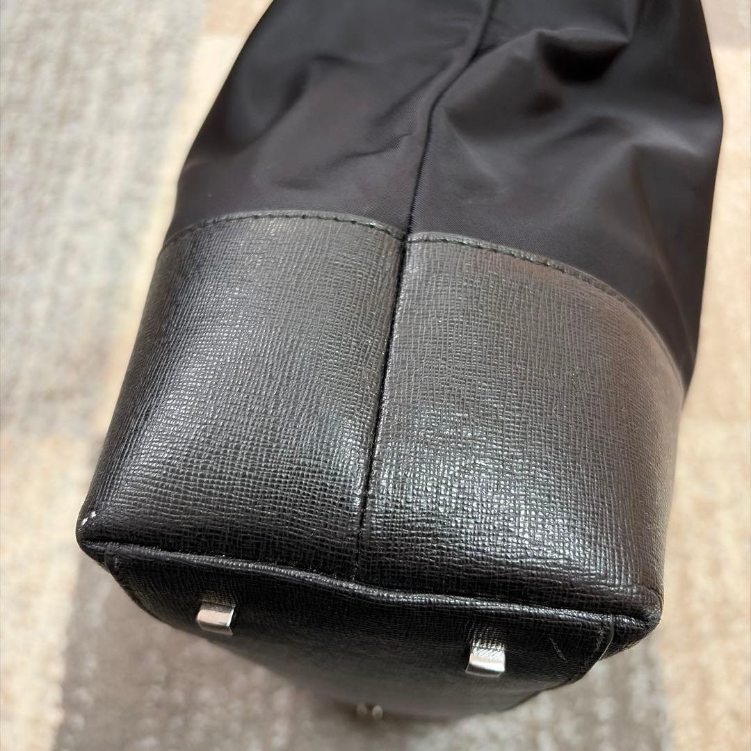 FURLA ビジネスバック レザー ナイロン