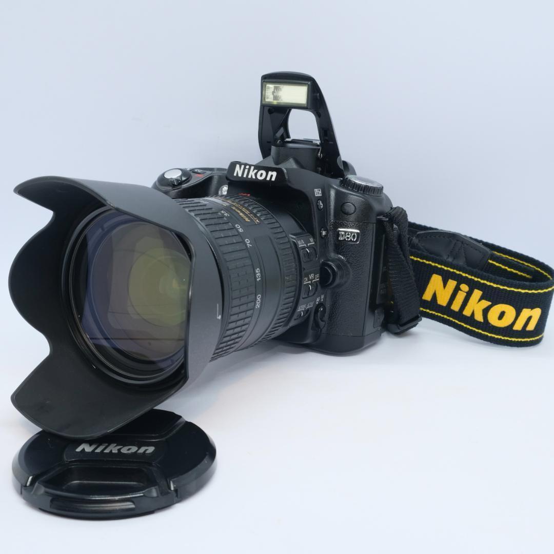 Nikon D80 ニコン 高倍率ズームレンズ付き フルセット 　一眼レフ