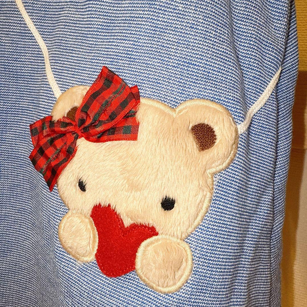 familiar ファミリア　くまさん　 スウェットワンピース 90cm