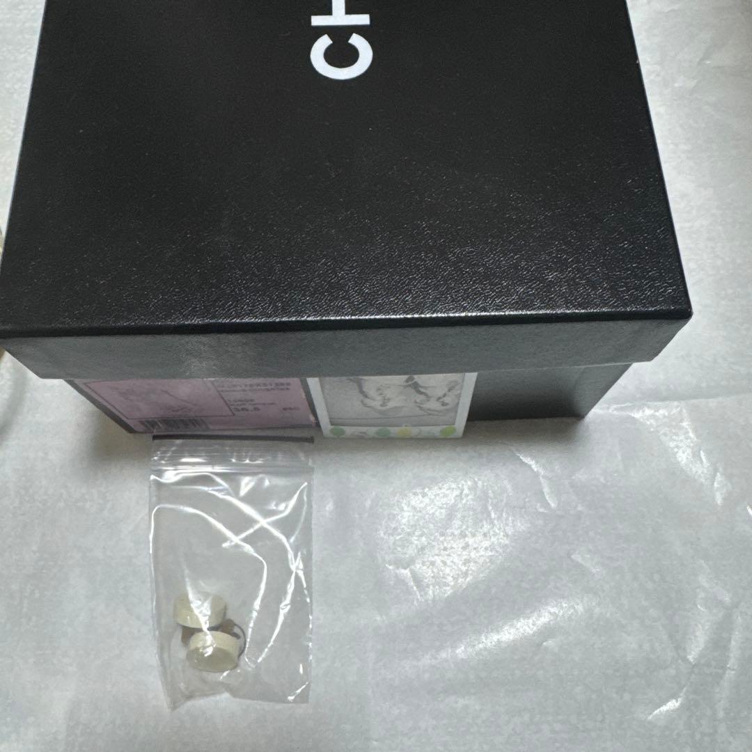 正規品　美品　CHANEL アイボリー ストラップサンダル　36.5 ココマーク