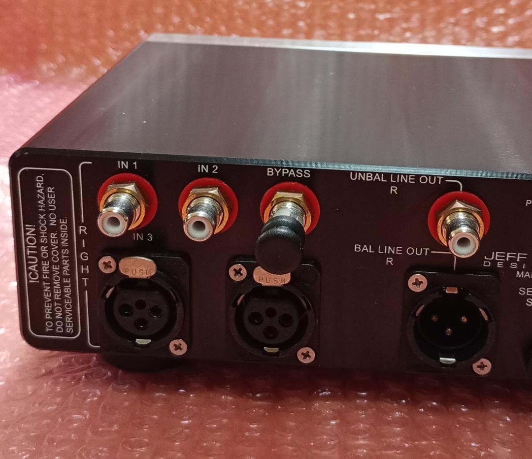 ★【動作品】JEFF ROWLAND CAPRI S プリアンプ ジェフローラン