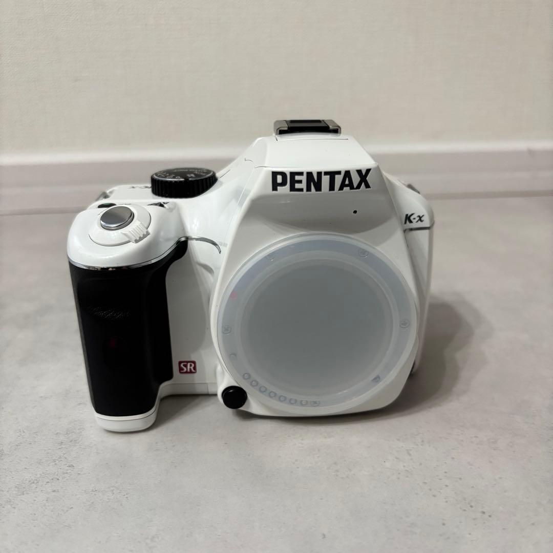 PENTAX K-x ホワイト デジタル一眼レフカメラ