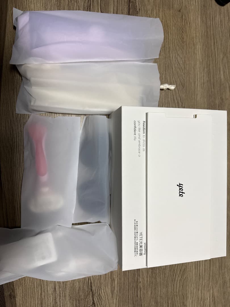 YETI光脱毛器 ふじいろ 収納ケース付き