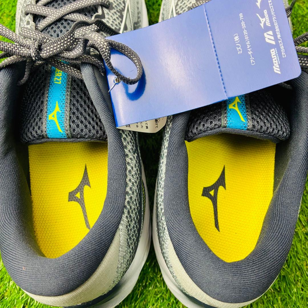 【新品・タグ付き】MIZUNO WAVE RIDER 27 ランニング 27.5