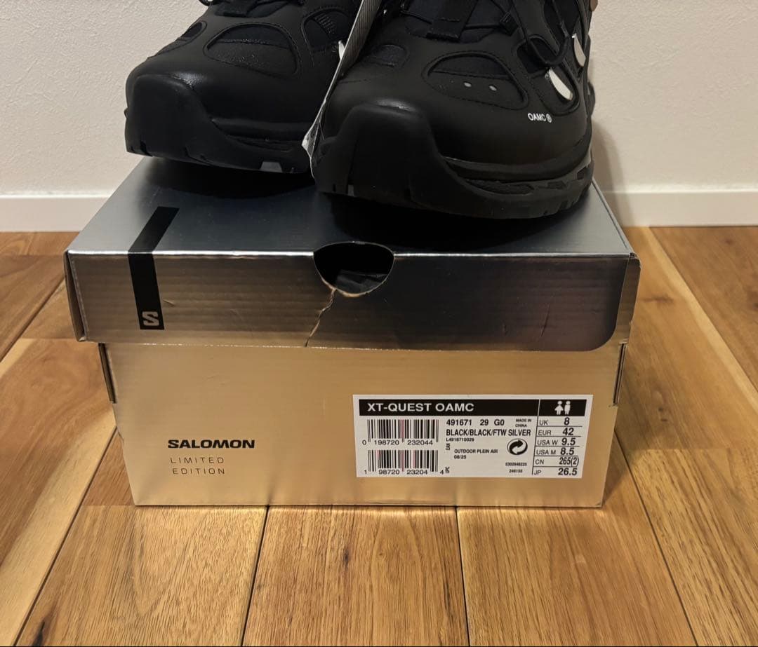 k*i様 【新品未使用】26.5 cm XT-QUEST OAMC